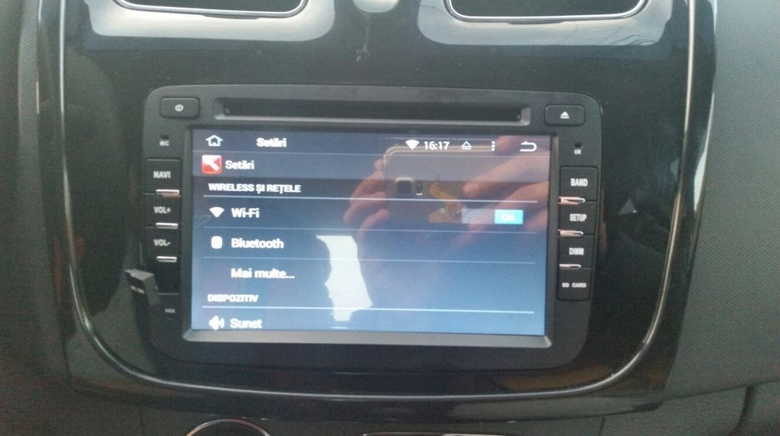 Navigatie Android 7.1 DACIA DOKKER 2GB RAM WAZE NAVD A5157