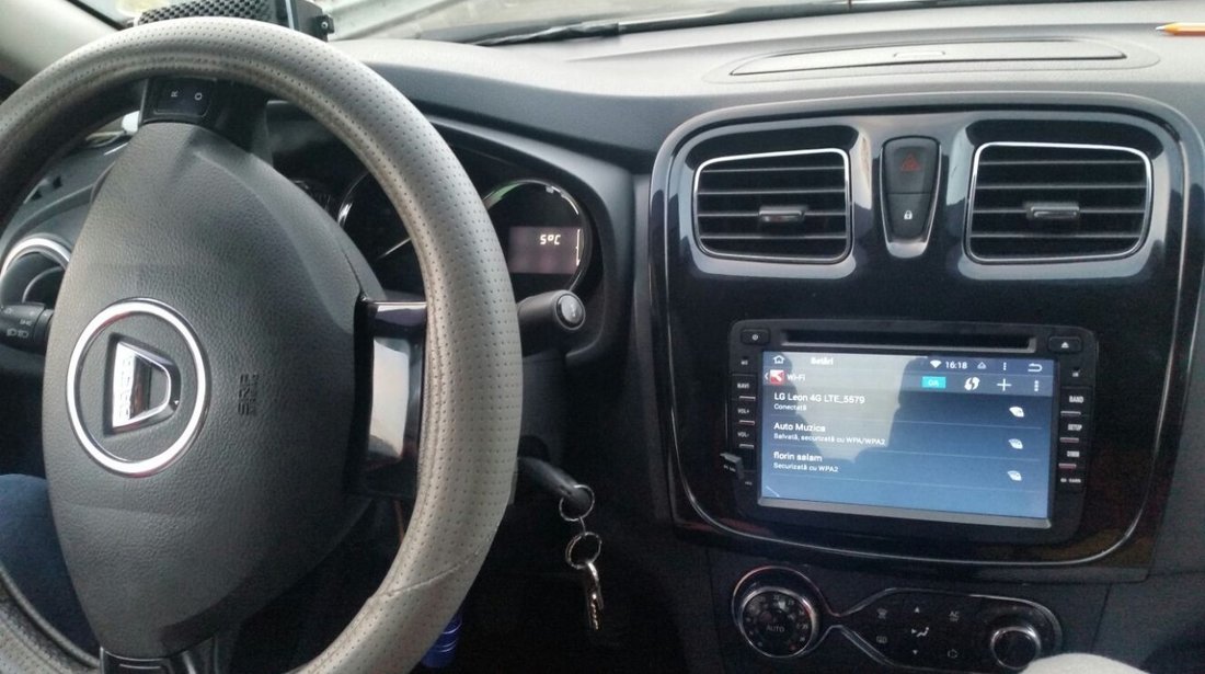 Navigatie Android 7.1 DACIA DOKKER 2GB RAM WAZE NAVD A5157