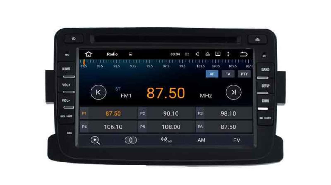 Navigatie Android 7.1 Dacia Logan 2 Duster Lodgy Dokker Sandero QUAD CORE INTERNET NAVD A5157