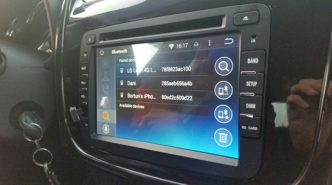 Navigatie Android 7.1 DACIA LOGAN 2GB RAM WAZE NAVD A5157