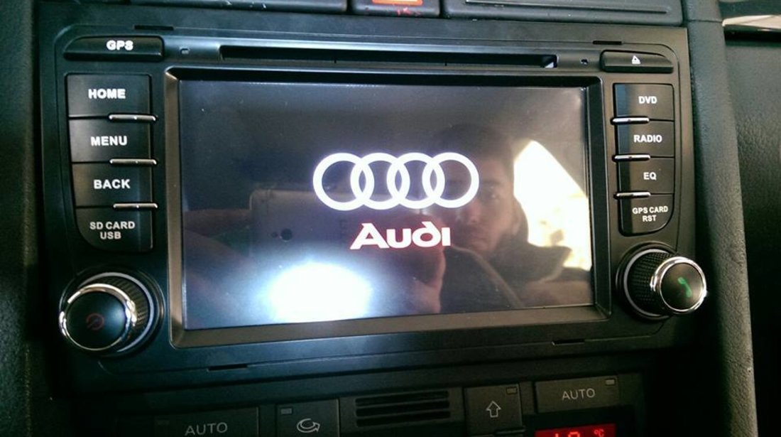 NAVIGATIE ANDROID 7.1 DEDICATA AUDI A4 B6 B7 SEAT EXEO NAVD-A050 7'' CAPACITIV 16GB 2GB DVD GPS WAZE