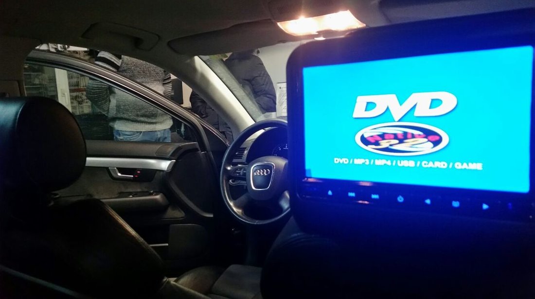 NAVIGATIE ANDROID 7.1 DEDICATA AUDI A4 B6 B7 SEAT EXEO NAVD-A050 7'' CAPACITIV 16GB 2GB DVD GPS WAZE