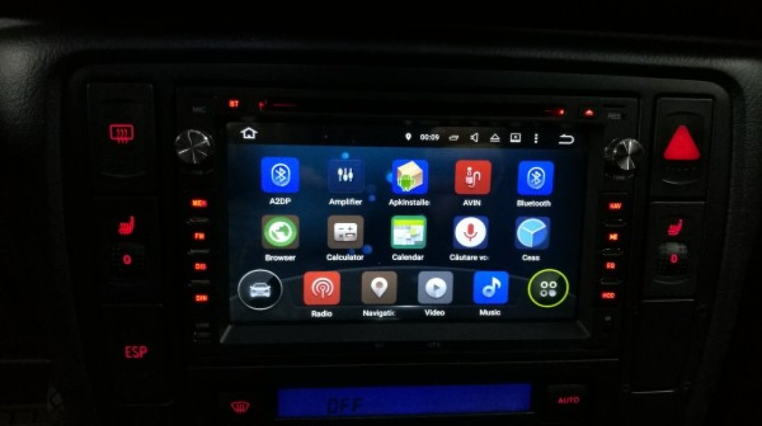 NAVIGATIE ANDROID 7.1 DEDICATA Citroen C3 WITSON W2-K7229 QUADCORE 2GB RAM 16GB INTERNET 3G WAZE