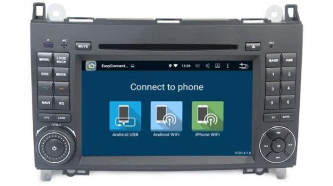 NAVIGATIE ANDROID 7.1 DEDICATA Mercedes/Benz/Vito/W639 2006-2012 NAVD-A068