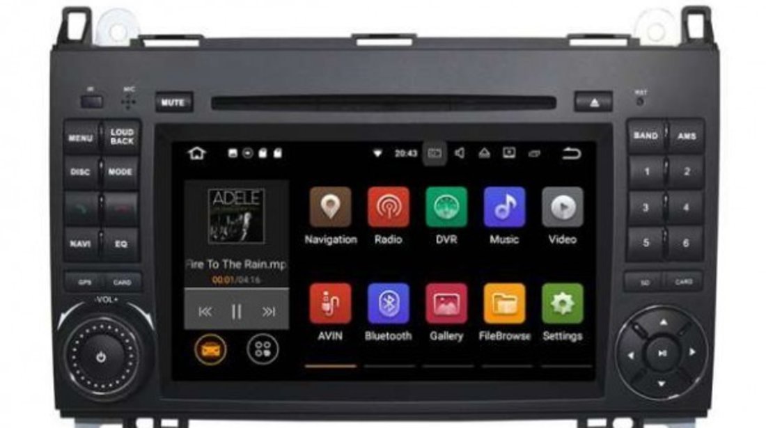 NAVIGATIE ANDROID 7.1 DEDICATA Mercedes/Benz/Vito/W639 2006-2012 NAVD-A068