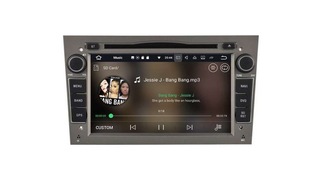 NAVIGATIE ANDROID 7.1 DEDICATA Opel Astra H NAV-D019 2GB RAM DVR CARKIT