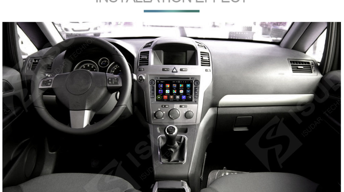 NAVIGATIE ANDROID 7.1 DEDICATA OPEL ASTRA H ZAFIRA CORSA VECTRA ANTARA NAVD-A019 2GB RAM DVR CARKIT