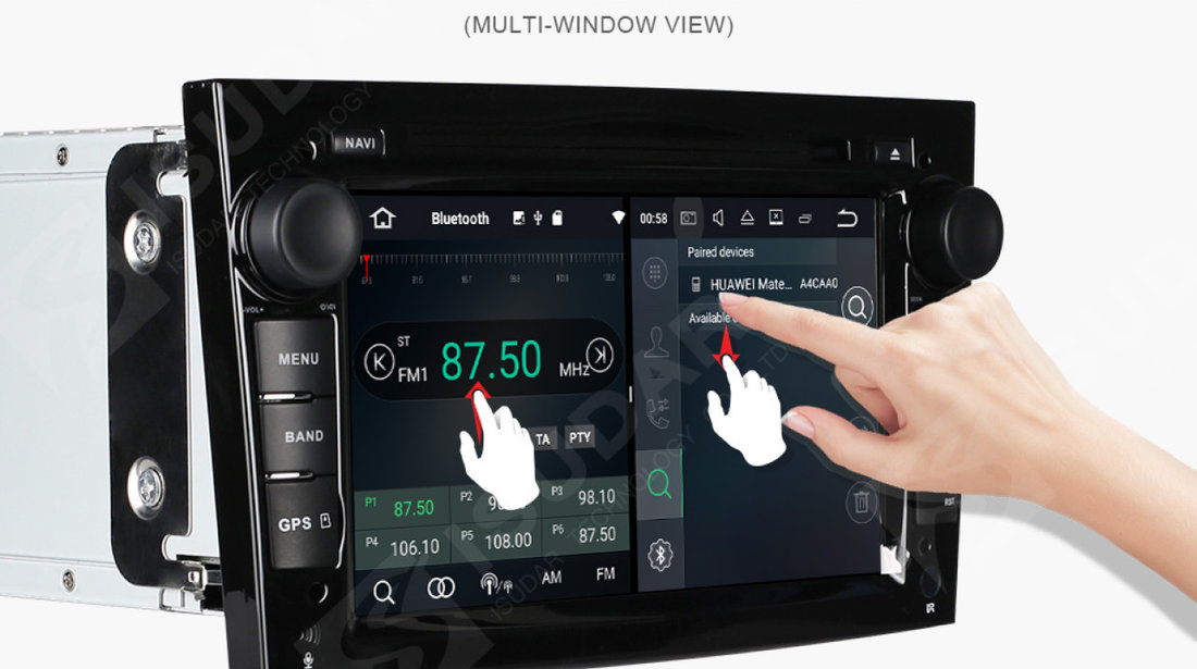 NAVIGATIE ANDROID 7.1 DEDICATA Opel Combo NAV-D019 2GB RAM DVR CARKIT