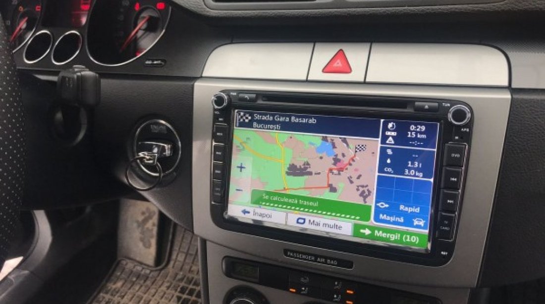 NAVIGATIE ANDROID 7.1 DEDICATA VW AMAROK NAVD-A9240 ECRAN 8'' CAPACITIV 16GB 2GB RAM INTERNET 3G