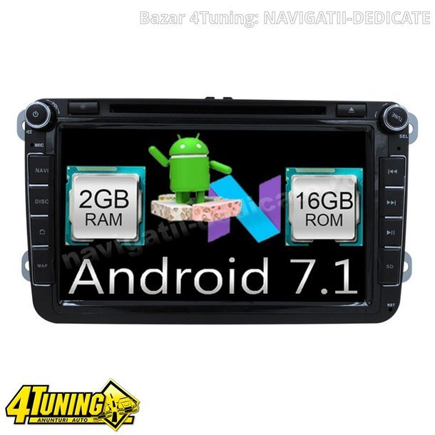 NAVIGATIE ANDROID 7.1 DEDICATA VW Polo B
