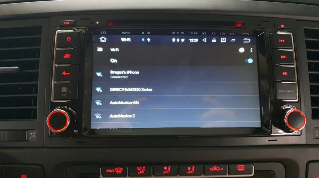 NAVIGATIE ANDROID 7.1 DEDICATA VW TOUAREG 2002 - 2010 2GB RAM DVR CARKIT GPS NAVD-A9200