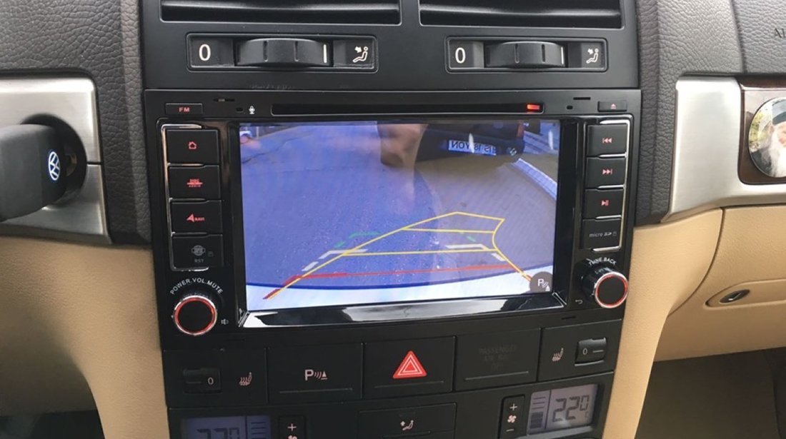 NAVIGATIE ANDROID 7.1 DEDICATA VW TOUAREG MULTIVAN TRANSPORTER T5 2GB RAM DVR CARKIT GPS NAVD-A9200