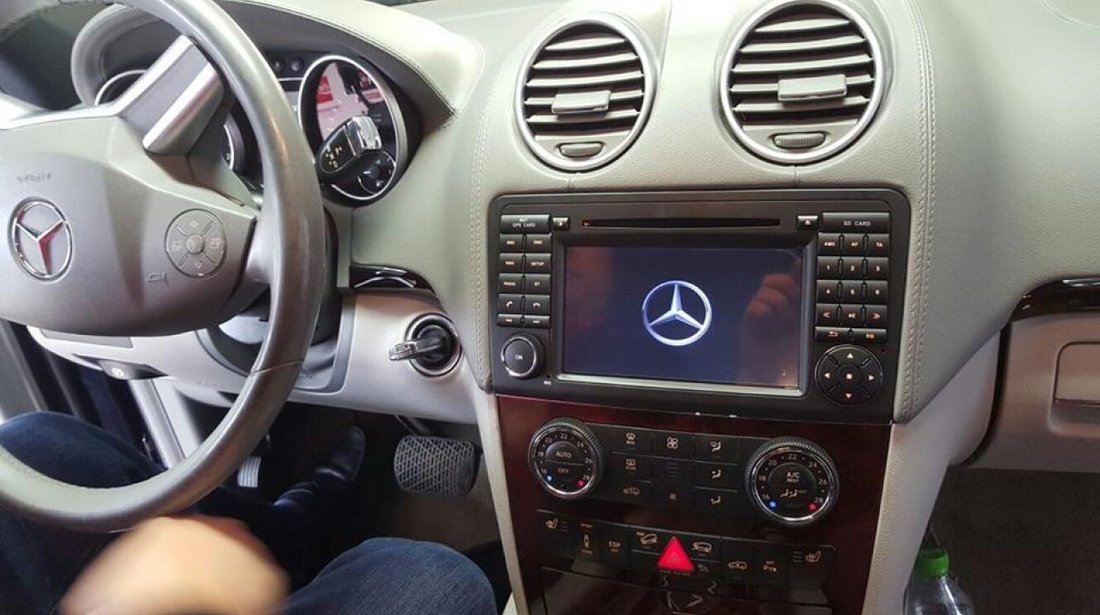 Navigatie Android 7.1 Mercedes Ml W164 Class INTERNET MIRRORLINK NAVD-A219