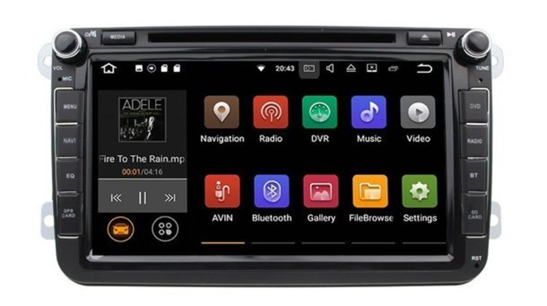 Navigatie Android 7.1 Vw AMAROK Carkit NAVD-A9240