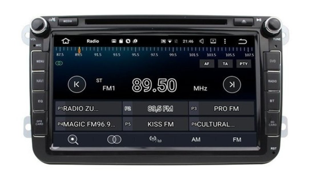 Navigatie Android 7.1 Vw EOS Carkit NAVD-A9240