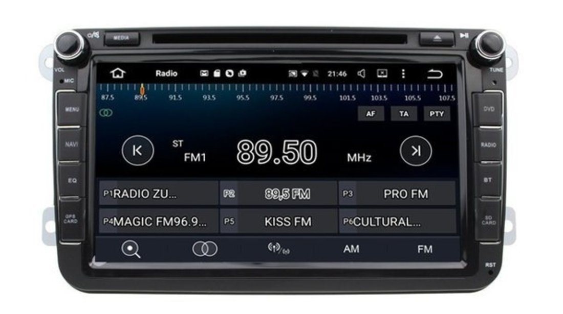 Navigatie Android 7.1 Vw PASSAT B7 Carkit NAVD-A9240