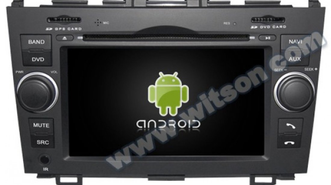 NAVIGATIE ANDROID 8.0 DEDICATA HONDA CRV 2007-2012 WITSON W2-W009 PLATFORMA S200 ECRAN CAPACITIV 7''