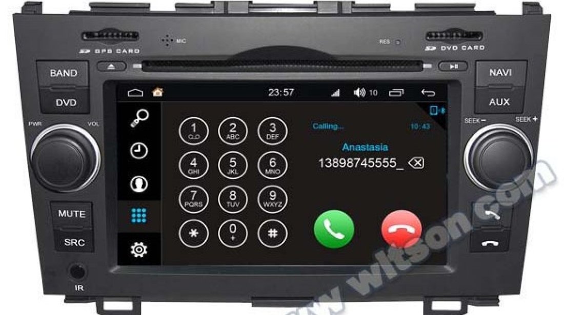 NAVIGATIE ANDROID 8.0 DEDICATA HONDA CRV 2007-2012 EDOTEC EDT2-W009 PLATFORMA S200 ECRAN CAPACITIV