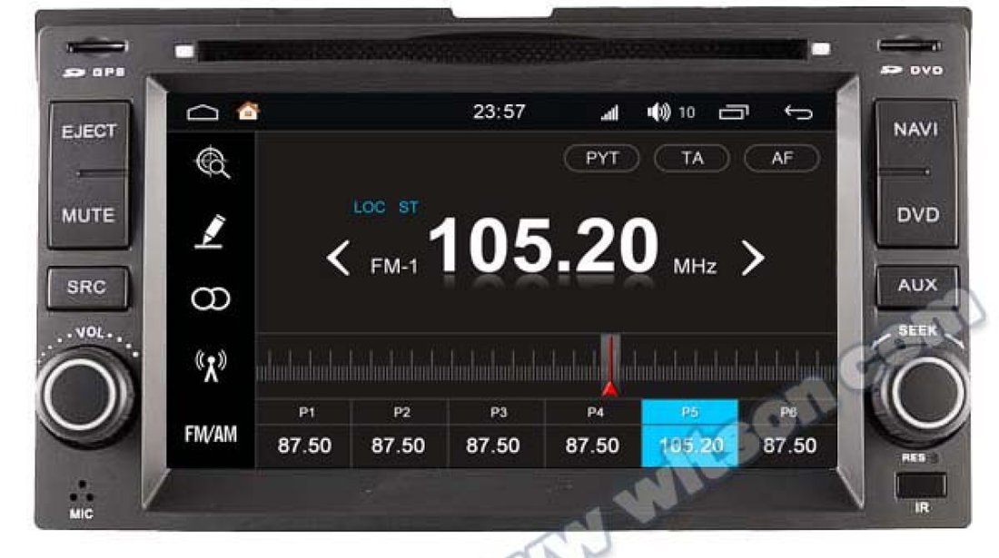 NAVIGATIE ANDROID 8.0 DEDICATA KIA CEED WITSON W2-W023 PLATFORMA S200 DVD GPS