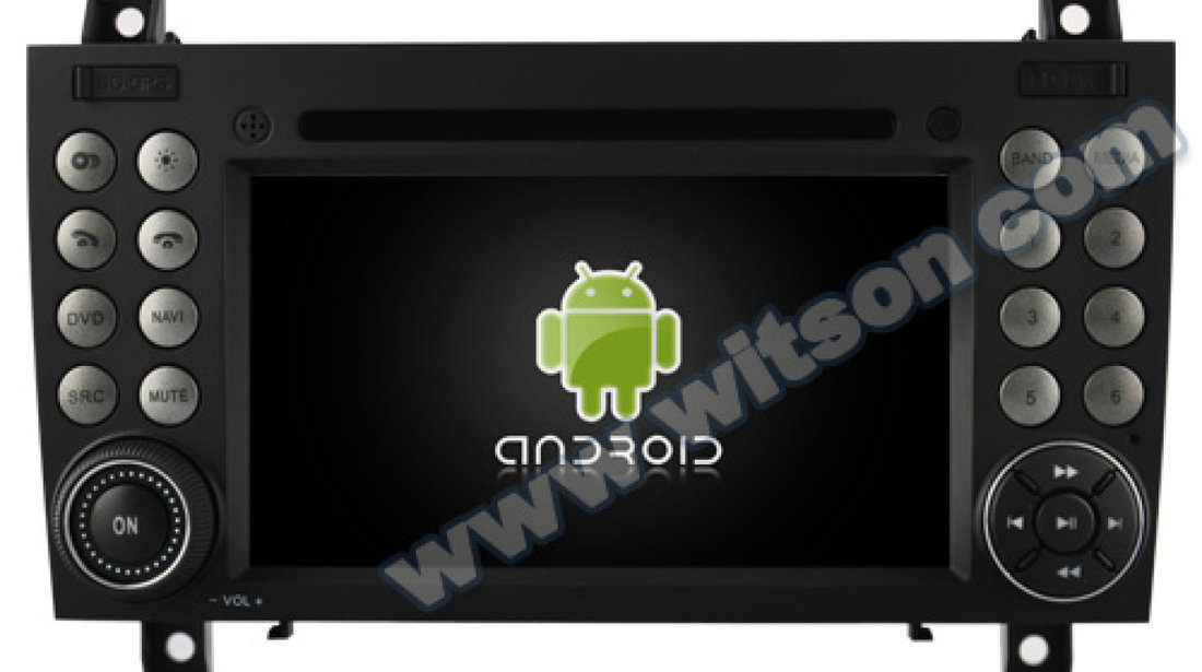 NAVIGATIE ANDROID 8.0 DEDICATA MERCEDES SLK W171 2004-2011 WITSON W2-W096 S200 8CORE GPS WAZE