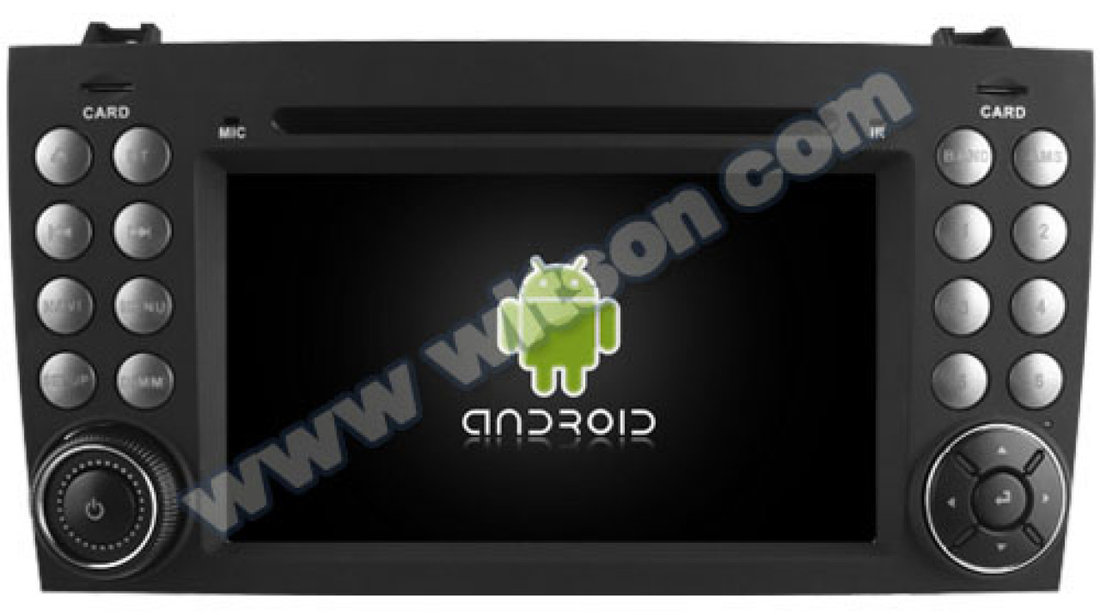 NAVIGATIE ANDROID 8.0 DEDICATA MERCEDES SLK W171 WITSON W2-V5576 INTERNET 4G WIFI OCTA-CORE 4G RAM