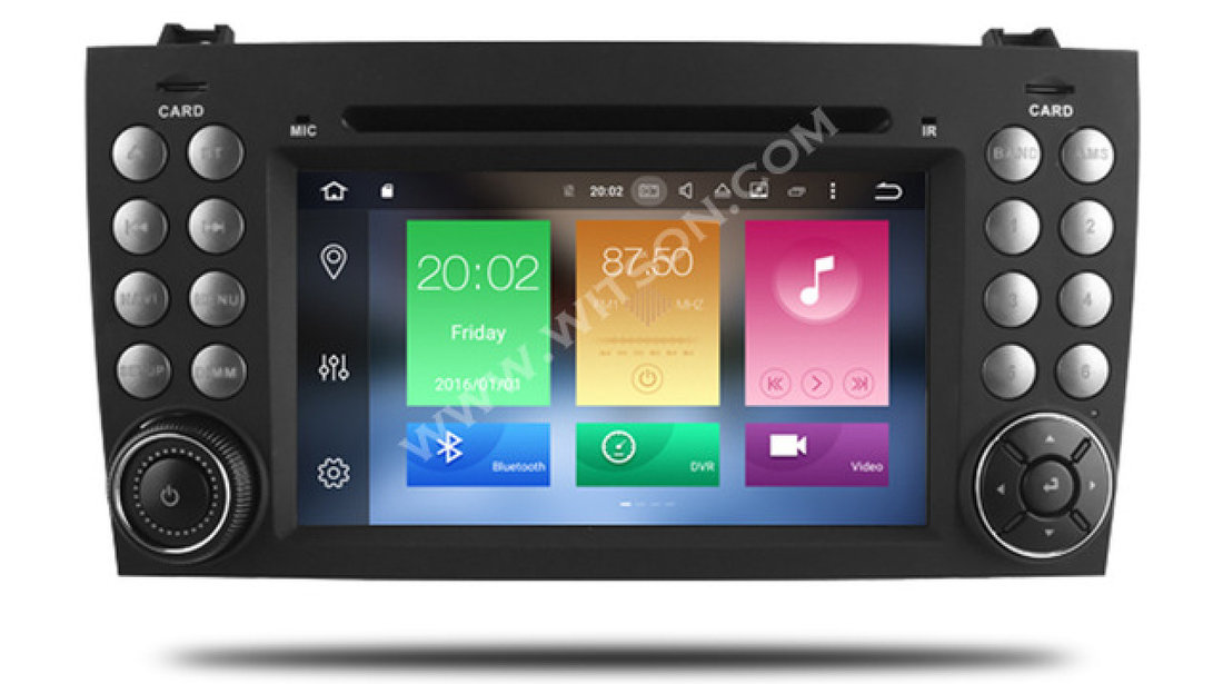 NAVIGATIE ANDROID 8.0 DEDICATA MERCEDES SLK W171 WITSON W2-V5576 INTERNET 4G WIFI OCTA-CORE 4G RAM