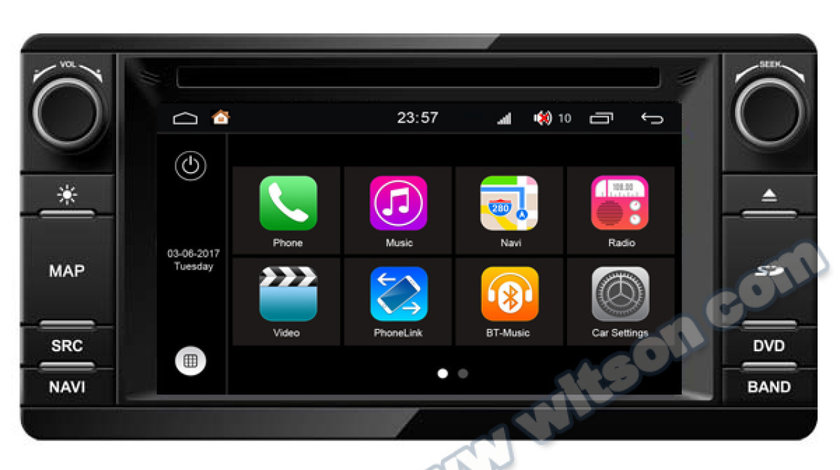 NAVIGATIE ANDROID 8.0 DEDICATA MITSUBISHI ASX OUTLANDER LANCER WITSON W2-W230 S200 8CORE GPS WAZE