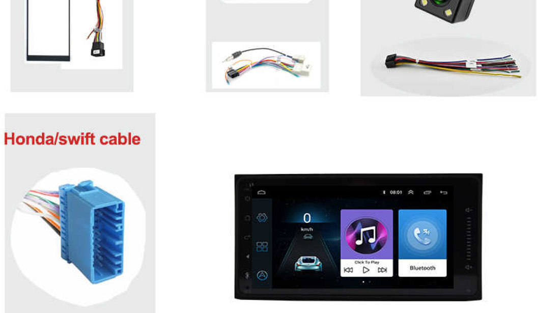 NAVIGATIE ANDROID 8.0 DEDICATA Nissan MURANO USB INTERNET WAZE DVR GPS EDOTEC EDT-E200