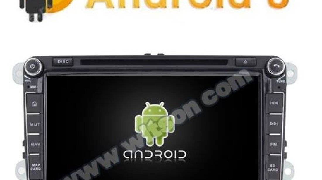 NAVIGATIE ANDROID 8.0 DEDICATA OCTAVIA II WITSON W2-V7617 ECRAN 8'' CAPACITIV INTERNET 4G WIFI OC