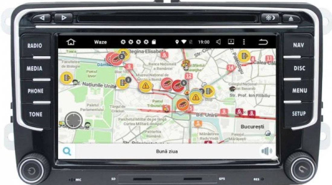 NAVIGATIE ANDROID 8.0 DEDICATA SEAT TOLEDO ECRAN NAVD-P3700 7'' IPS CAPACITIV INTERNET 4G WIFI OCT