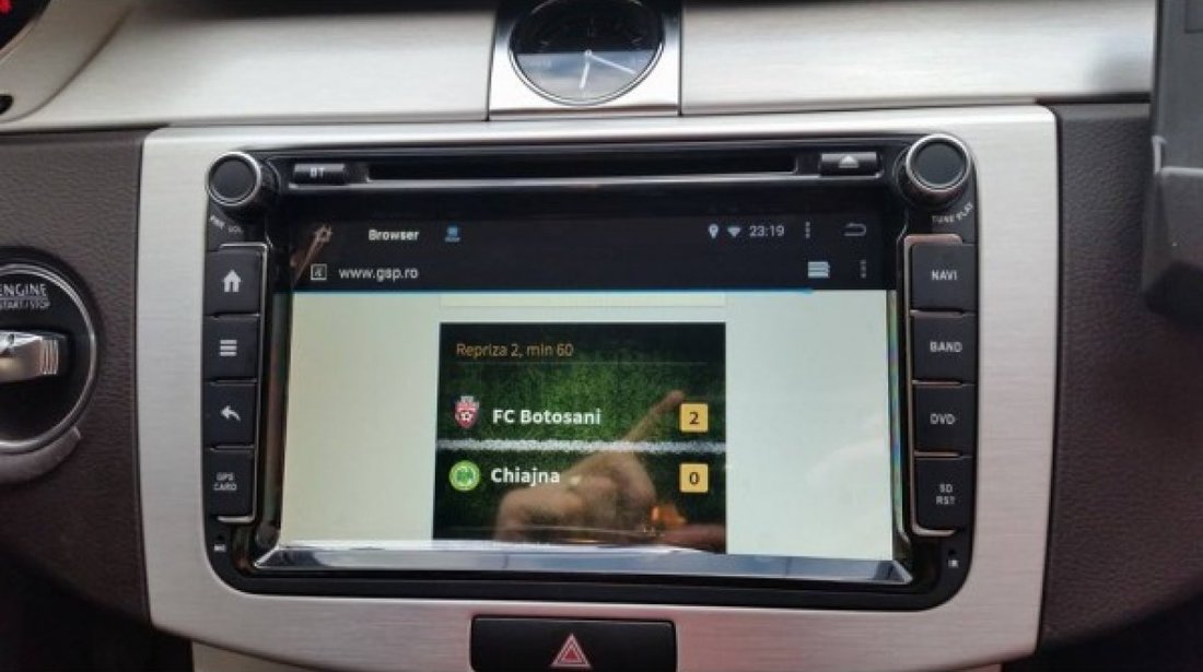 NAVIGATIE ANDROID 8.0 DEDICATA SKODA FABIA II WITSON W2-V7617 ECRAN 8'' CAPACITIV INTERNET 4G WIFI