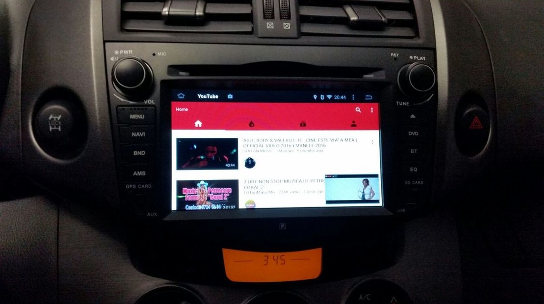 NAVIGATIE ANDROID 8.0 DEDICATA TOYOTA RAV4 2006 - 2012 WITSON W2-V5790 4G WIFI OCTACORE 32G GPS WAZE