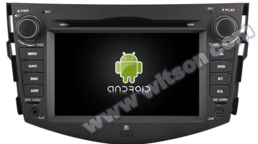 NAVIGATIE ANDROID 8.0 DEDICATA TOYOTA RAV4 2006 - 2012 WITSON W2-V5790 4G WIFI OCTACORE 32G GPS WAZE
