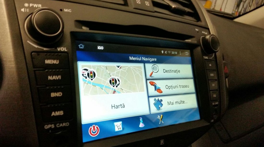 NAVIGATIE ANDROID 8.0 DEDICATA TOYOTA RAV4 2006 - 2012 WITSON W2-V5790 4G WIFI OCTACORE 32G GPS WAZE