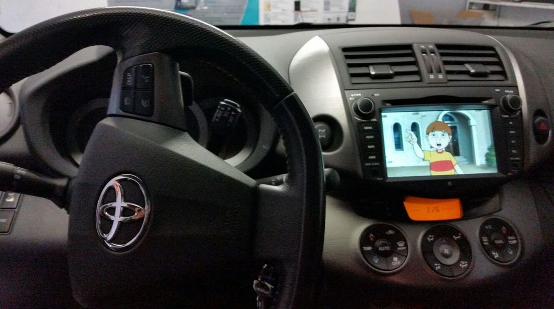 NAVIGATIE ANDROID 8.0 DEDICATA TOYOTA RAV4 2006 - 2012 WITSON W2-V5790 4G WIFI OCTACORE 32G GPS WAZE