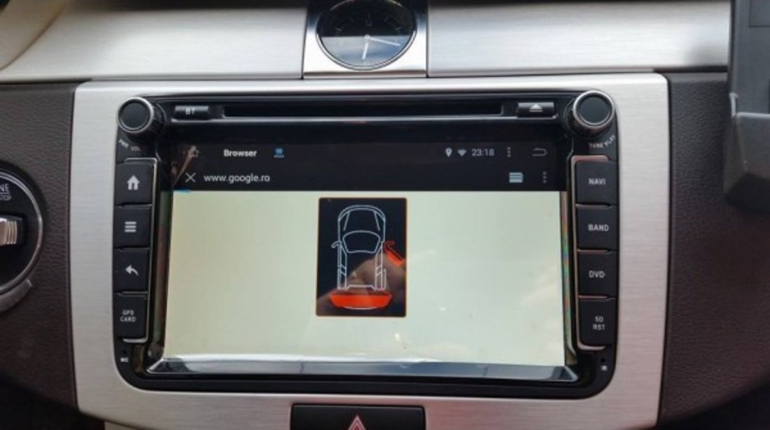 NAVIGATIE ANDROID 8.0 DEDICATA VW BORA  WITSON W2-V7617 ECRAN 8'' CAPACITIV INTERNET 4G WIFI WAZE