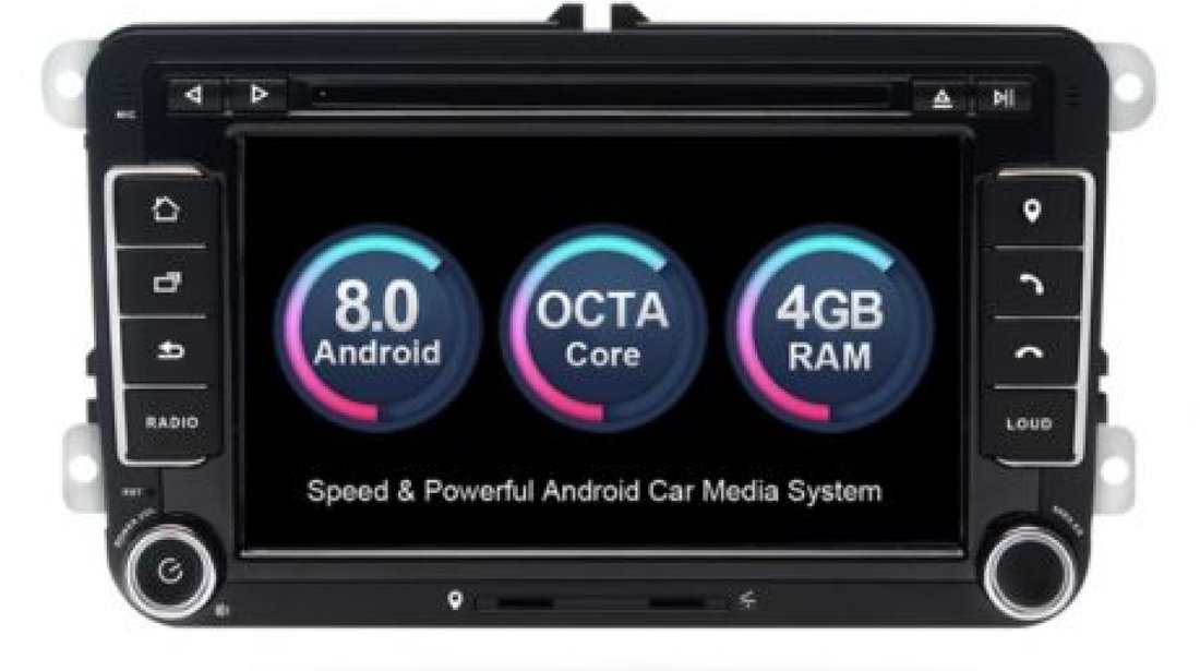 NAVIGATIE ANDROID 8.0 DEDICATA VW Multivan T5 XTRONS PB78MTVP 7'' INTERNET 4G OCTACORE 4GB RAM 32GB