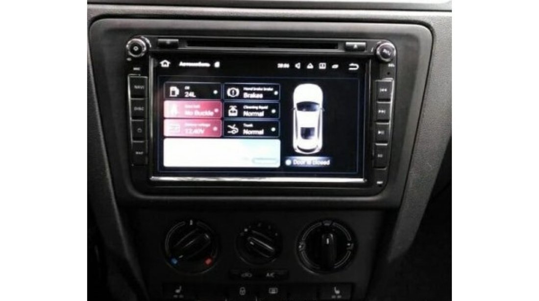 NAVIGATIE ANDROID 8.0 DEDICATA VW PASSAT B6 WITSON W2-V7617 ECRAN 8'' CAPACITIV INTERNET 4G WIFI GPS