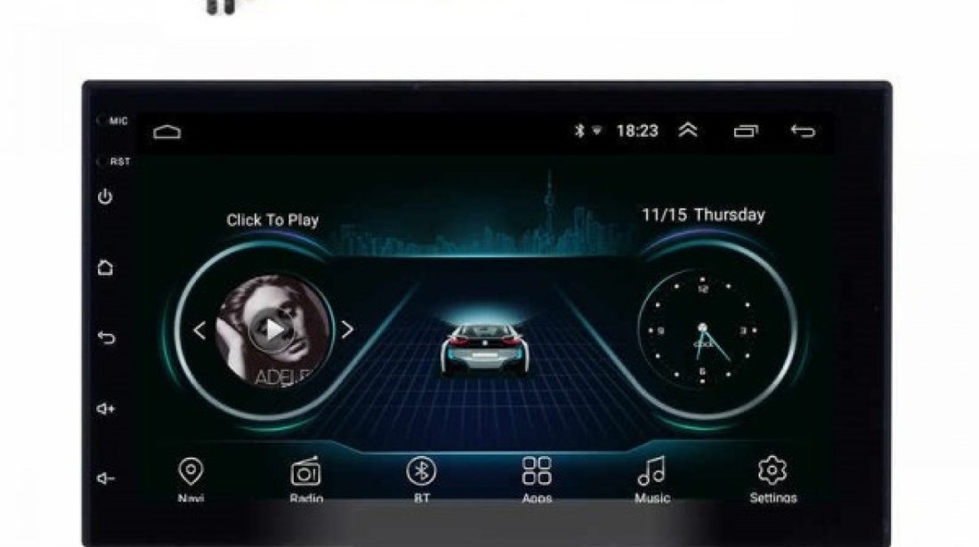 NAVIGATIE ANDROID 8.1 DEDICATA Hyundai COUPE USB INTERNET WAZE DVR GPS EDOTEC EDT-E200