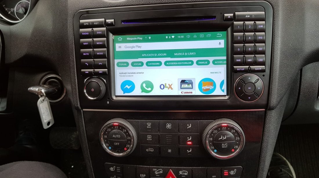 NAVIGATIE ANDROID 8.1 DEDICATA MERCEDES-BENZ ML W164 GL X164 WITSON W2-K5558 ECRAN IPS GPS WAZE DVR