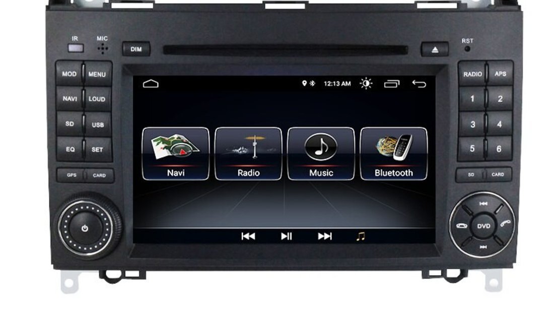 NAVIGATIE ANDROID 8.1 DEDICATA MERCEDES VITO VIANO SPRINTER A B CLAS VW CRAFTER INTERNET 4G WIFI 16G