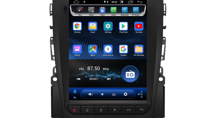 NAVIGATIE ANDROID 8.1 DEDICATA OPEL ASTRA J ECRAN VERTICAL 10.4'' TESLA STYLE WIFI 16GB DVR GPS WAZE