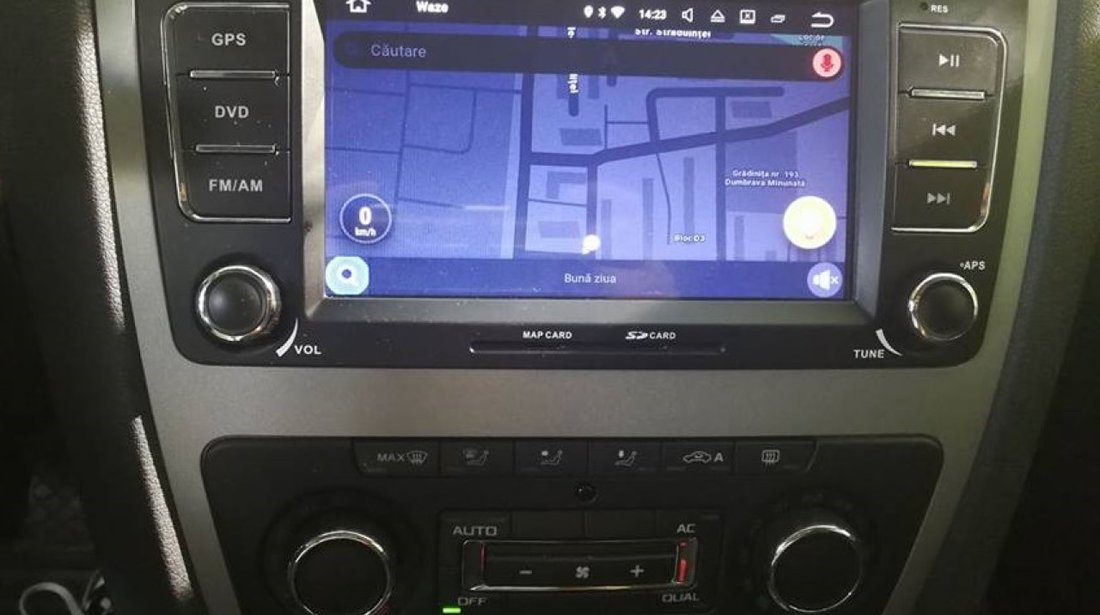 NAVIGATIE ANDROID 8.1 DEDICATA SKODA OCTAVIA 2 WITSON W2-K6201 ECRAN IPS 8'' 16GB INTERNET GPS WAZE