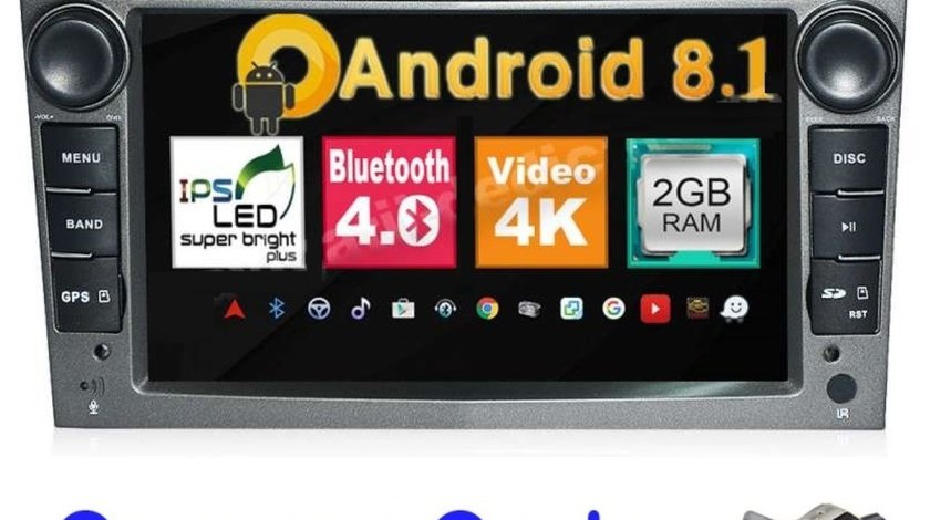 NAVIGATIE ANDROID 8.1 NAVD-MT019 DEDICATA COMBO GPS WAZE CAMERA BONUS!