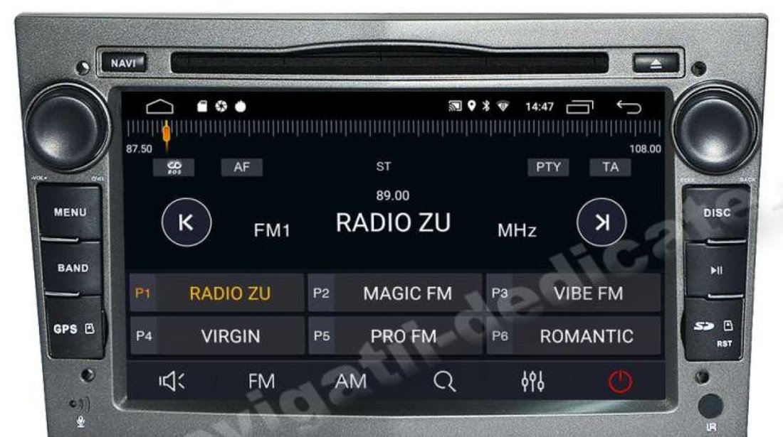 NAVIGATIE ANDROID 8.1 NAVD-MT019 DEDICATA OPEL MERIVA GPS WAZE CAMERA BONUS!