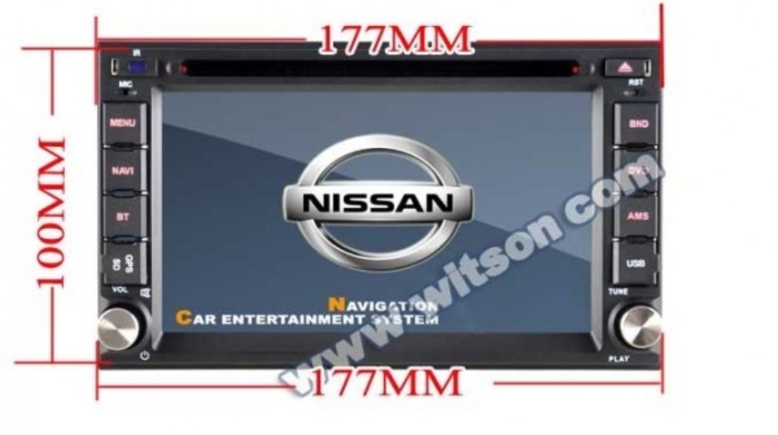 NAVIGATIE ANDROID 9.0 DEDICATA HYUNDAI NISSAN WITSON W2-KS6900N INTERNET WIFI QUADCORE 2GB RAM 32GB