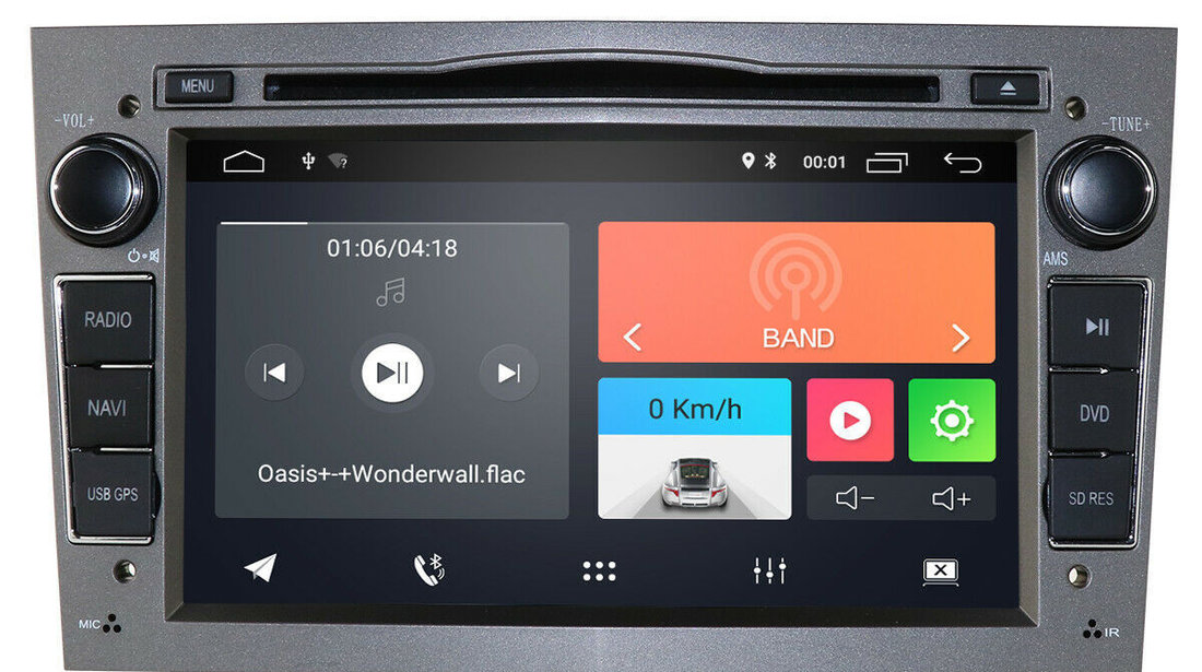 Navigatie ANDROID 9.0 Dedicata Opel ASTRA H Vectra C ZAFIRA MERIVA NAVD-MT019
