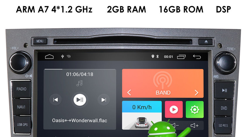 Navigatie ANDROID 9.0 Dedicata Opel ASTRA H Vectra C ZAFIRA MERIVA NAVD-MT019
