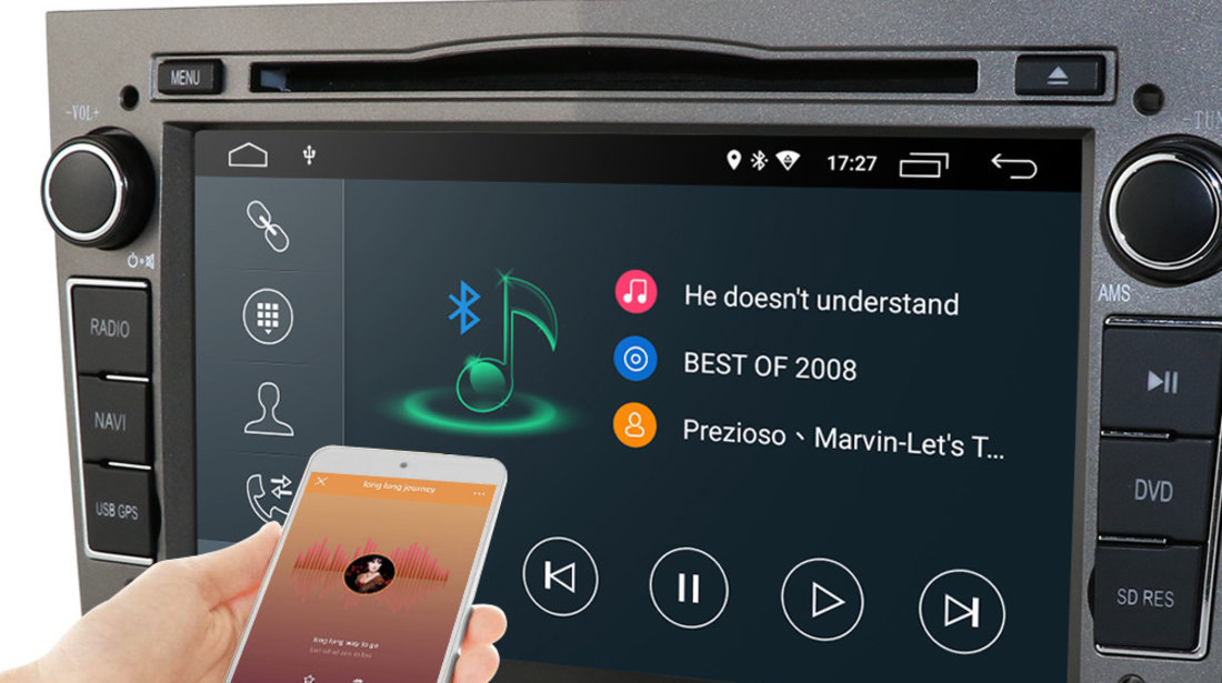 Navigatie ANDROID 9.0 Dedicata Opel ASTRA H Vectra C ZAFIRA MERIVA NAVD-MT019