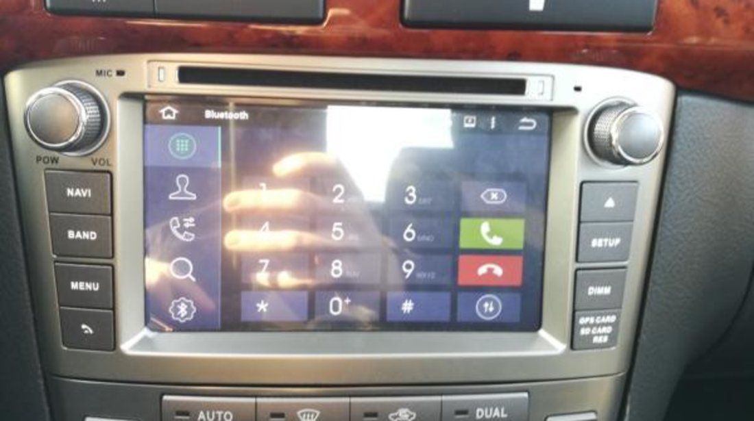 NAVIGATIE ANDROID 9.0 DEDICATA TOYOTA AVENSIS 2003 2008 WITSON W2-RVF5587S OCTA-CORE 4G RAM 64GB